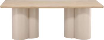 VentHon Olivia Rectangular Dining Table 100x210