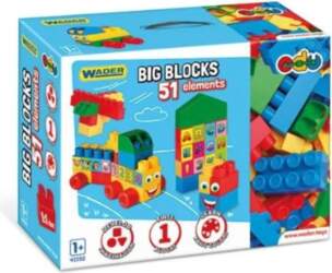 WADER Big Blocks 51 pcs.