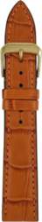 Zeppelin leather strap, brown, 18 mm
