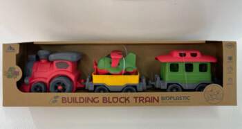 ... Bioplastic Train + Wagons Set