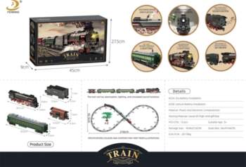... Retro Train with Lights, Sounds