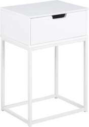 Actona Bedside table MITRA white