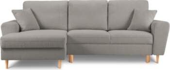 Cosmopolitan Design Boucle Left Corner Sofa