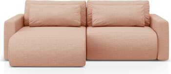 Cosmopolitan Design Corner Sofa With Bed