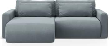 Cosmopolitan Design Corner Sofa With Bed