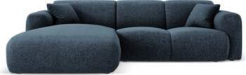 Cosmopolitan Design Left Corner Sofa, "