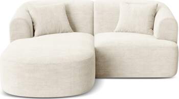 Cosmopolitan Design Modular Left Corner Sofa