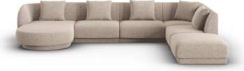 Cosmopolitan Design Panoramic Right Corner Sofa