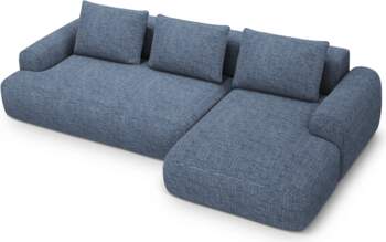 Cosmopolitan Design Right Corner Sofa With