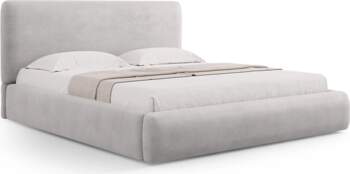 Cosmopolitan Design Storage Bed With Headboard