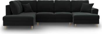 Cosmopolitan Design Velvet Panoramic Left Corner