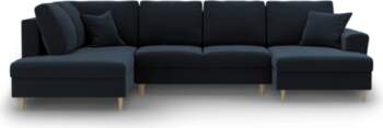Cosmopolitan Design Velvet Panoramic Left Corner
