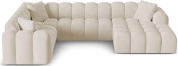 Cosmopolitan Design Velvet Panoramic Left Corner