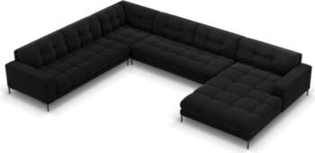 Cosmopolitan Design Velvet Panoramic Left Corner
