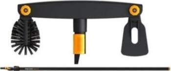 FISKARS GUTTER BRUSH WITH TELESCOPIC HANDLE