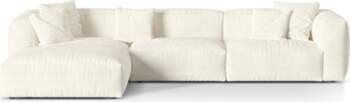 Micadoni Boucle Modular Left Corner Sofa