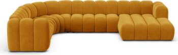 Micadoni Velvet Modular Panoramic Left Corner