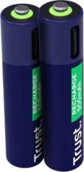 Rechargeable Battery Trust AAA USB-C 2-pack