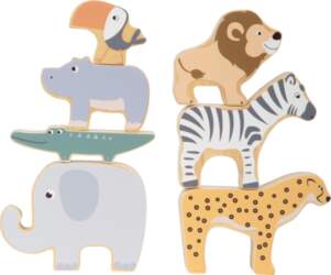 Small Foot Stacking Animals "Safari"