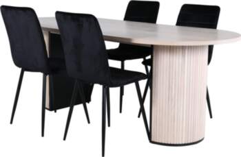 VentHon Bianca Oval Dining Table -
