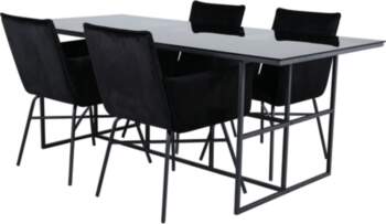 VentHon Leif Dining Table - Black