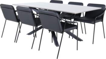 VentHon Piazza Dining Table - Black