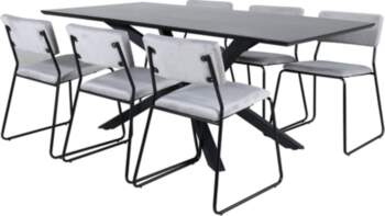 VentHon Piazza Dining Table - Black