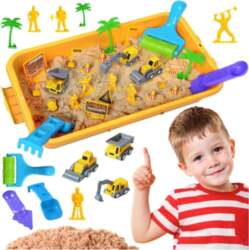 WOOPIE Kinetic Sand Construction Site Set