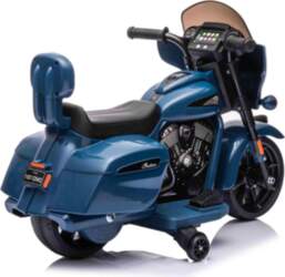 ... Chopper INDIAN vehicle Blue