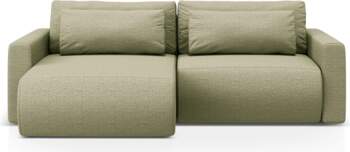 Cosmopolitan Design Corner Sofa With Bed