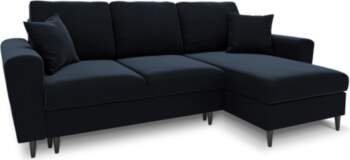 Cosmopolitan Design Corner Sofa With Bed