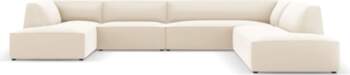 Cosmopolitan Design Leather Imitation Modular Panoramic