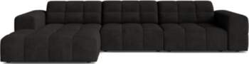 Cosmopolitan Design Left Corner Sofa, "