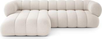 Cosmopolitan Design Left Corner Sofa, "