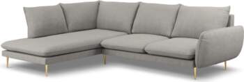 Cosmopolitan Design Left Corner Sofa, "