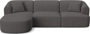 Cosmopolitan Design Modular Left Corner Sofa
