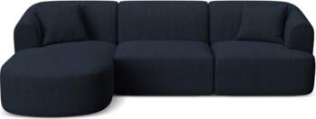 Cosmopolitan Design Modular Left Corner Sofa