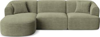 Cosmopolitan Design Modular Left Corner Sofa