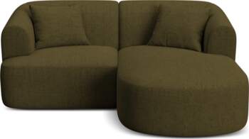 Cosmopolitan Design Modular Right Corner Sofa