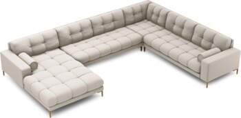 Cosmopolitan Design Panoramic Right Corner Sofa