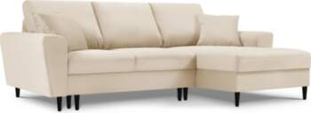 Cosmopolitan Design Right Corner Sofa With