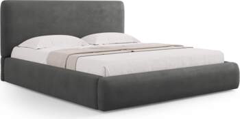 Cosmopolitan Design Storage Bed With Headboard