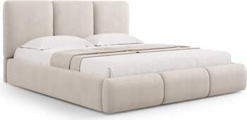 Cosmopolitan Design Storage Bed With Headboard