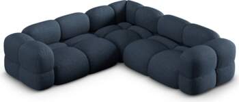 Cosmopolitan Design Symmetrical Corner Sofa, "