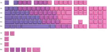GLORIOUS GPBT Keycaps Nebula (US)