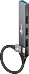 Goobay Slim 4-Port USB Hub, USB-C