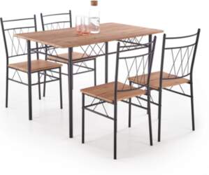 Halmar FAUST set + 4 chairs