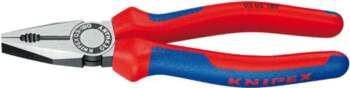 KNIPEX COMBINATION PLIERS 180mm MULTI-COMPONENT HANDLE