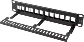 LANBERG patch panel blank 12 port