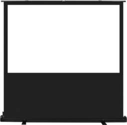 Maclean Portable Projection Screen, Compact, Floor-Standing